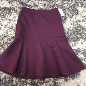 Ricki’s Release Pleat Midi Skirt – Purple – Size 0 – NWT